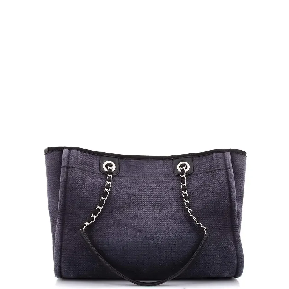 Chanel Deauville Tote Mixed Fibers #239887C26B - Picture 4 of 9